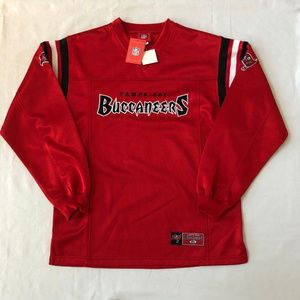 Tampa Bay Buccaneers Mens Jersey Sweatshirt Size M